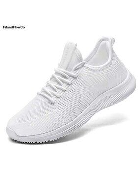 Lamincoa Women's Slip-On Walking Sneakers Lightweight Mesh Running Shoes